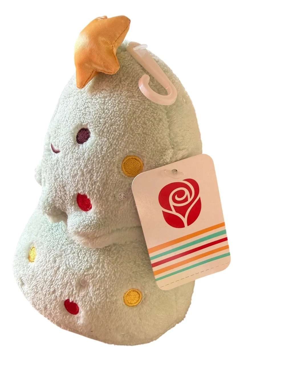 American Greetings Christmas Tree Plush 9” Mint Green Star Holiday NWT